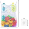 KIPTVO Baby Bath Toy Storage Net Bags, Large Bathroom Quick