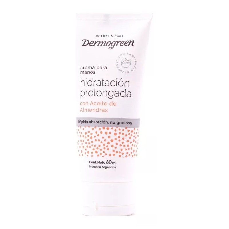 Dermogreen Crema Para Manos Dermogreen Hidratacion Prolongada 60 Ml