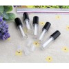 Micro Trader 5 X 1.2ml Black Cap Empty Lip Gloss
