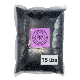 Black Beans Bulk - 15 lbs - Black Beans Bulk Grown in USA - Triple Cleaned Bulk Black Beans - Despensa Colombiana Black Beans Dry Bulk