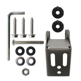 Xspeedonline Transducer Mount for XNT, 740162-1 Metal Transducer Mounting Bracket for MHX MXNT Transducer Mounting Plate, Transducers Bracket for Si G2N Transom Mounting Hardware