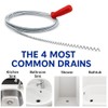 Manual Drain Snake & Auger Tool – 10 Ft Metal