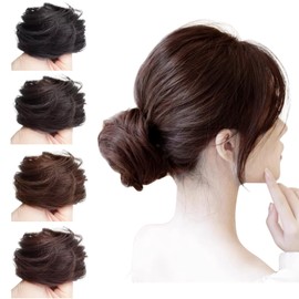 YOYO Bun Wig Scrunchie, Chignon, Bun, Updo, Scrunchie Wig, Volume Up, Bun Hair, Traditional Japanese, Daily Use, For Children, Shichi-Go-San Hair Ornament, Coming-of-Age Ceremony, For Increased Volume