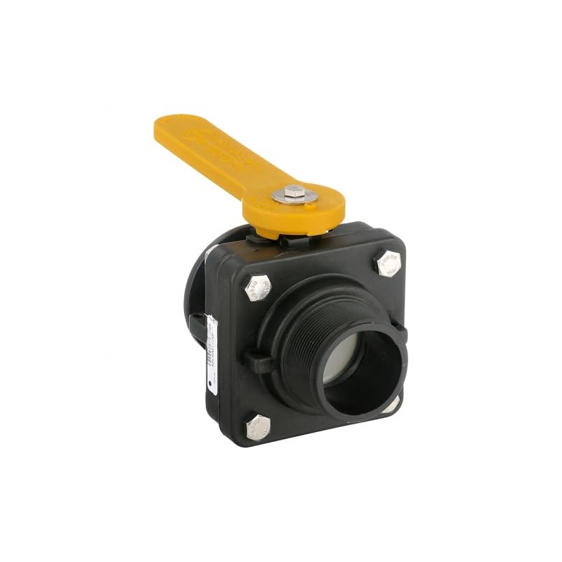 Banjo MVSMT220FP 2" Full Port Stubby Manifold Valve With Male