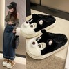 Character Squirrel Cotton Slippers (Imported) Purple: 42-43 2ea