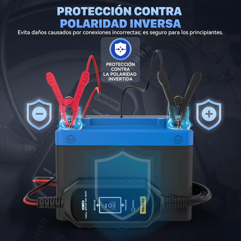 AUTOOL EPB Emergency Release Tool, Dual-Channel Brake & Reverse Control