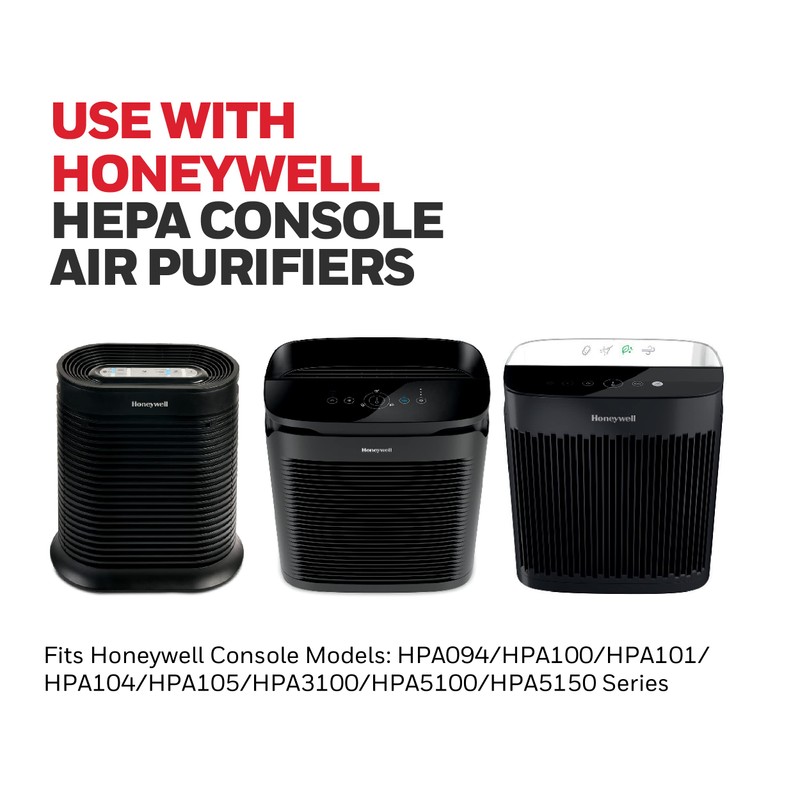 Genuine Honeywell HRF-ARVP100 1-Year Value Filter Kit for Medium Room
