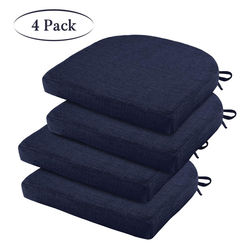 Basic Beyond Chair Cushions for Dining Chairs 4 Pack, Kitchen
