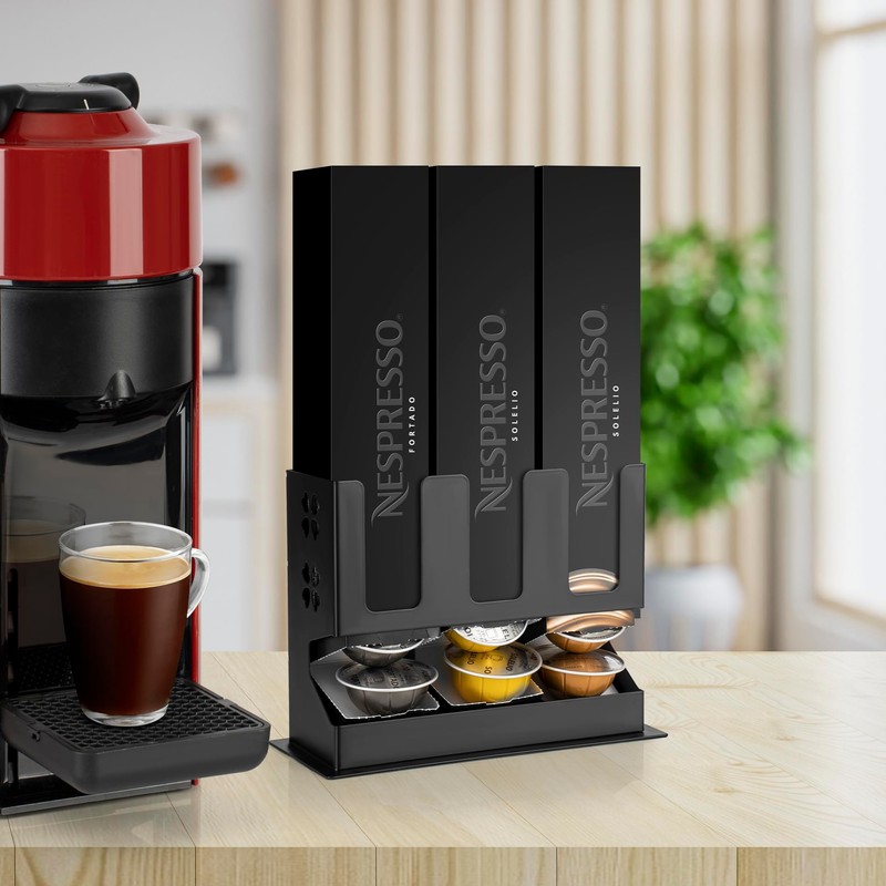 RECAPS Vertuoline Capsule Dispenser (3 Box Sleeve Holders)