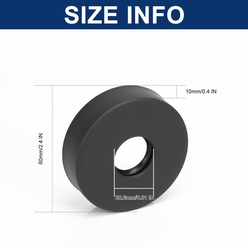 NearMoon Shower Arm Flange, Stainless Steel Replacement Escutcheon Cover Plate