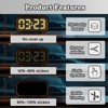 LED Light Blocking Stickers, Blackout Stickers Light Dimming Stickers for