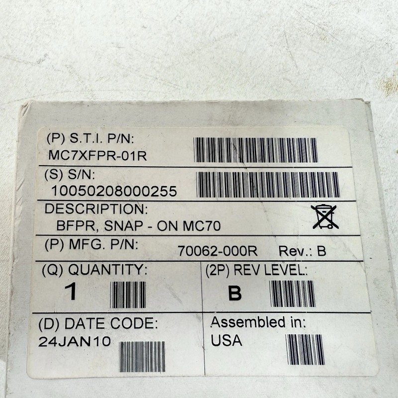 Symbol Motorola SYMBOL MC7XFPR-01R Fingerprint Reader, Compatible with MC75A8