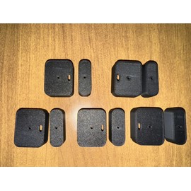 Covers Compatible with SimpliSafe Entry Sensors - Pack of 5 (Black)