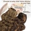 KooKaStyle Clip in Long Wavy Synthetic Hair Extension 20 Inch