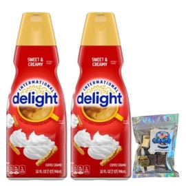 International Delight Sweet & Creamy Liquid Coffee Creamer 32 oz 2 Pack
