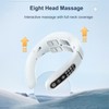 Cervical Spine Massager Strength Adjustment USB Rechargeable Intelligent Pulse Heating