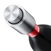 Wine Bottle Stoppers，2-in-1 Vacuum Wine Stopper，Stainless Steel Wine Savers, Reusable