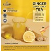 Ginger Honey Lemon Tea Bags - Instant Hot or Cold