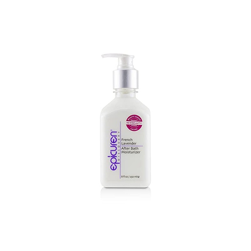 Epicuren Discovery French Lavender After Bath Body Moisturizer, White 8