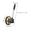 Portable Measuring Wheel 0~9999.9m Distance Measuring Roller for Multiple PurposeSmall