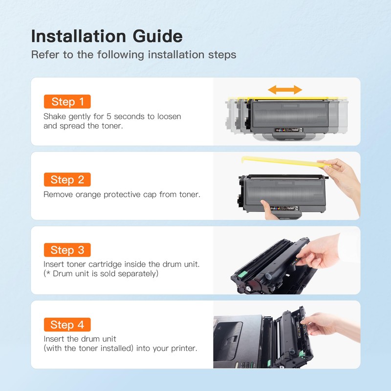 E-Z Ink Compatible Drum Unit Replacement for Brother DR360 DR