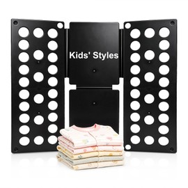 Kids Clothes Folding Board for Kids Ages 1–7 (Up to 48″), Portable Tshirt Folder Board for Children – Teach Your Child to Folding Clothes Easily