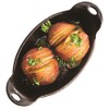 Lodge Heat Enhanced and Seasoned Cast Iron Oval Mini Server,