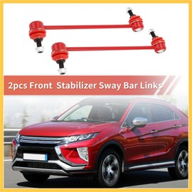 REPAIROCK 2pcs Front Sway Bar Links Stabilizer Link Kit for Mitsubishi Outlander 2007-2015 for Mitsubishi Lancer 2008-2015 Suspension Kit No.K80258/LC6234170 Auto Replacement Parts