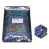 DIY MASTER Smoke Rainbow Glitter Flakes, 0.04 inch (1 mm),