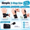 Adjustable Finger Splint – Knob-Control Support Brace for Index, Middle,