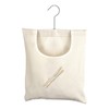 Whitmor Canvas Clothespin Bag