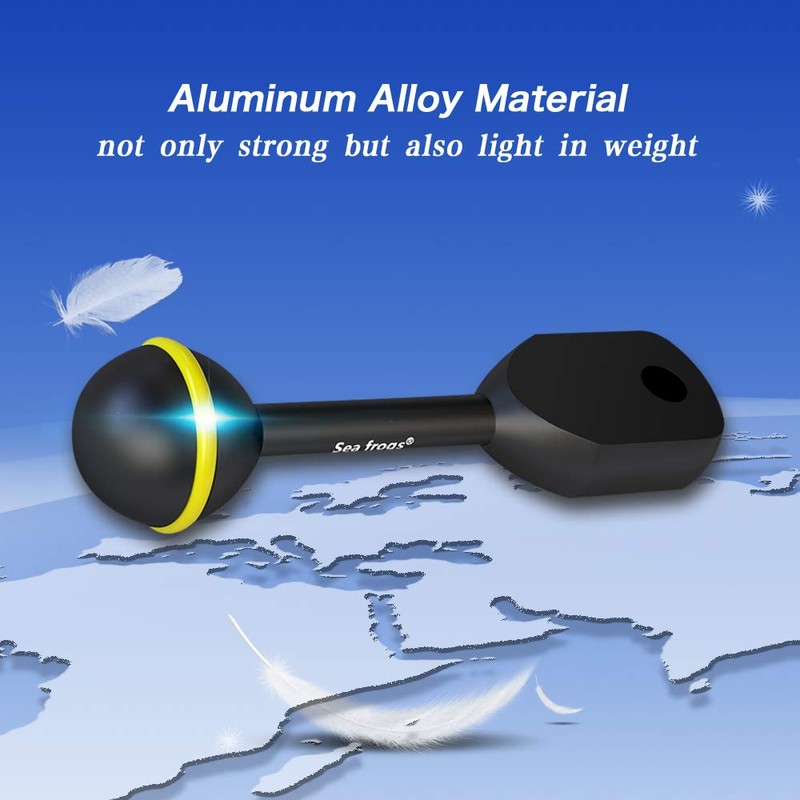 Sea frogs YS head & 1" Ball aluminium arm 3.5"/9cm