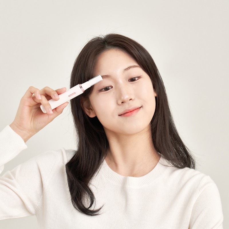 Muas 무아스 듀얼 아이 컬링 눈썹 정리기 히팅뷰러 속눈썹고데기 Muas