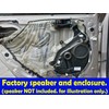 6 1/2" 6.5" Rear Door Speaker Adapter Spacer Rings Fits