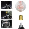 Lunsom Flower Shift Knob, Gear Stick Shifter Knob Crystal Round