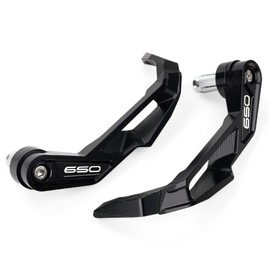 ZEXDDI Motorcycle Handguards Compatible with Ninja 650 650R Ninja650 Z650 Z 650 2017-2024 2025 Aluminum Brake Clutch Lever Guards Protector (Black)