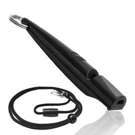 tiyiyok Hundepfeife, Erziehungshilfen für Hunde, Hundepfeife Rückruf, Hundezubehör, Hundepfeifen, Mit Trageband, Geeignet für Hundetraining, Outdoor Sport, Camping (Schwarz)