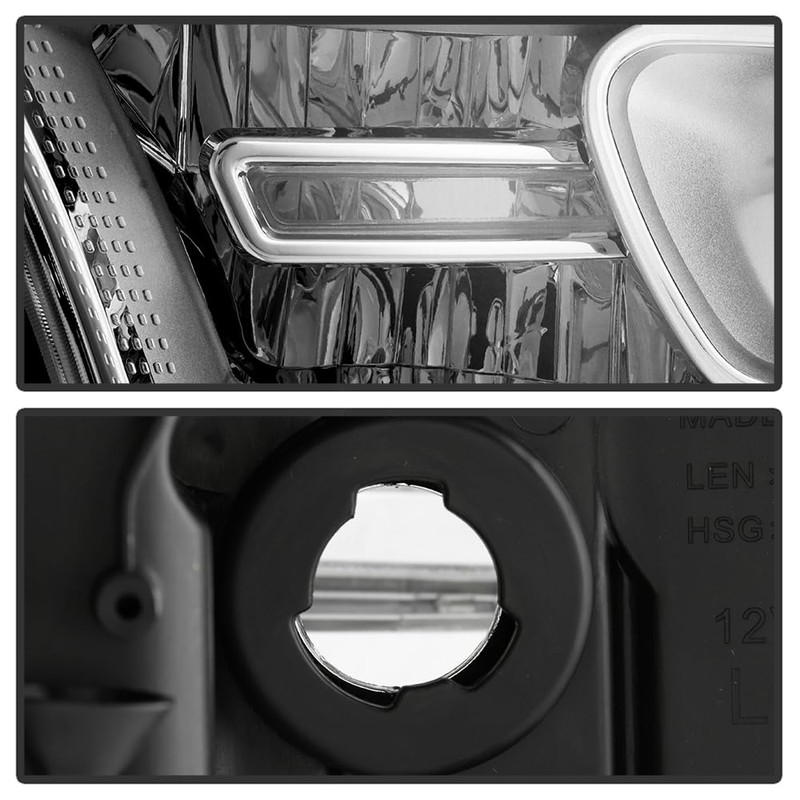 KEEKPO - for 2014-2017 Dodge Durango Chrome Trim Halogen w/o