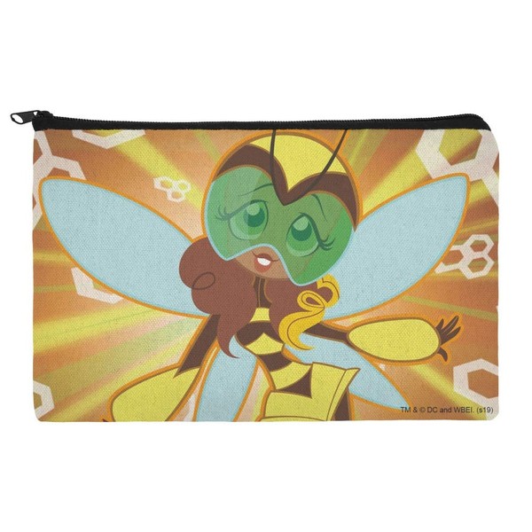 GRAPHICS & MORE DC Super Hero Girls Bumblebee Makeup Cosmetic Bag Organizer Pouch