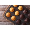 Nonstick Muffin and Cupcake Pan, 12 Cavity Carbon Steel Muffin