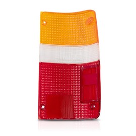 KarParts360 For Toyota Pickup 1990 91 92 93 94 1995 Tail Light Lens Driver Side | Amber, Clear And Red Lens | Plastic | Replacement For TO2808101 | 8156189166