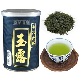 YaMECHA Iwasakien Seicha Gyokuro Ginnokaku 3.5 oz (100 g), Canned Food, 100% Yame Gyokuro, Made in Fukuoka Prefecture, Tea Leaves