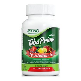 Deva Multivitamínico Vegano Sin Sabor 90 Tabs Sin Gluten Adultos
