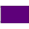 Purple Color Flag 3x5ft Poly