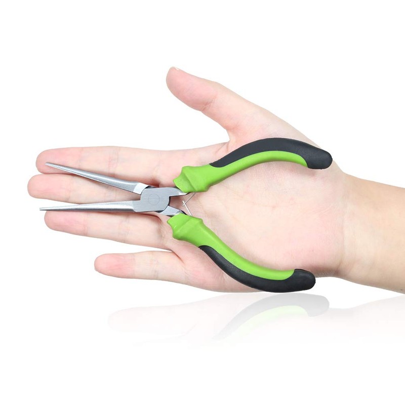 SPEEDWOX 6 Inches Mini Needle Nose Pliers for Jewelry Making
