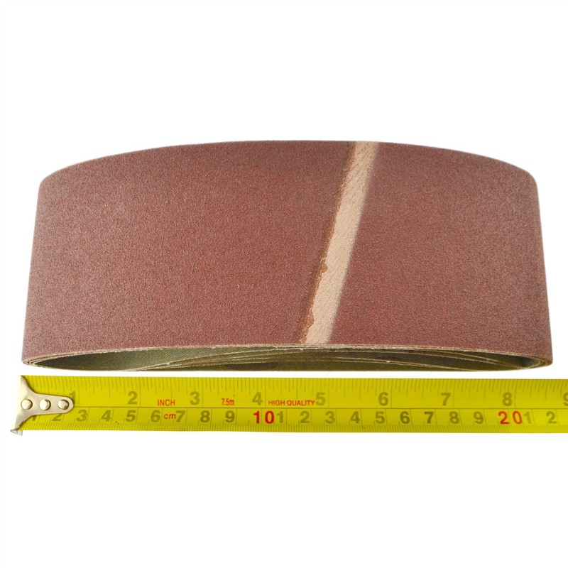 Belt Power File Sander Abrasive Sanding Belts 457mm x 75mm