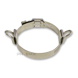 PHOENIX Scarf Band, 2.0 - 2.8 inches (51 - 70 mm), Silencer, Hook Band, Hose, Motorcycle, Parts, Exhaust, General, Double Stainless Steel, Spring Hook, Scarf