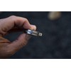 TEC Accessories Ti-Tape Titanium Retractable Mini Tape Measure (Stonewashed Finish)