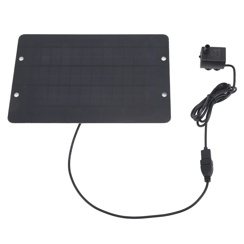 Solar Fountain 6V 10W Bird Bath Fountain USB Interface with