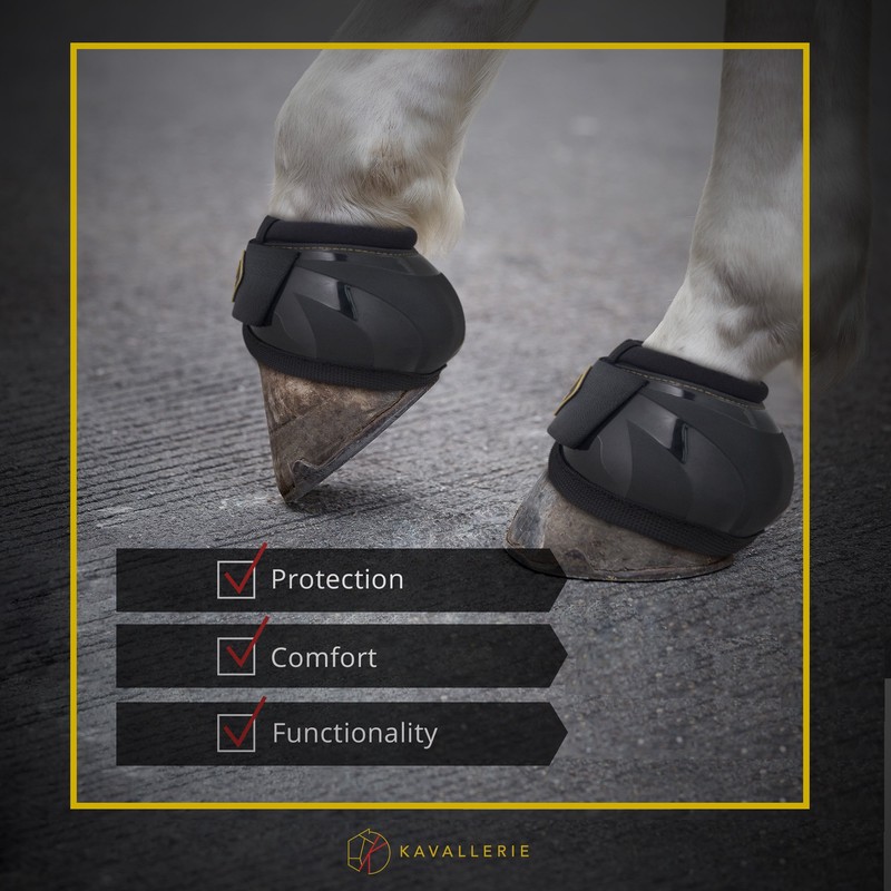 Kavallerie PRO-K - Botas de protección para pezuñas suaves, con